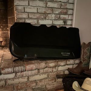 ‼️SOLD‼️Billy Cook Saddlery Black Wool Felt , Vented Western Saddle Pad